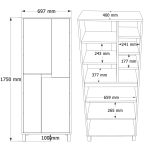 Nord Çok Amaçlı Dolap 175cm ND15-SW - Görsel 7