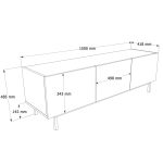 Sedra Tv Ünitesi 150cm SD3-CS - Görsel 10