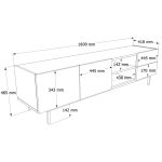 Sedra Tv Ünitesi 180cm SD2-CS - Görsel 5