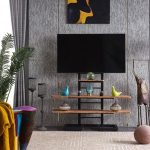 Meta Metal TV Ünitesi Siyah