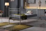 Alpas Daybed Tek Kişilik Beyaz Metal Karyola - Görsel 5
