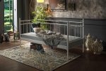 Alpas Daybed Tek Kişilik Beyaz Metal Karyola - Görsel 2
