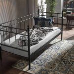 Alpas Daybed Tek Kişilik Siyah Metal Karyola