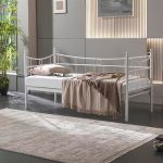 Daily Daybed Tek Kişilik Beyaz Metal Karyola