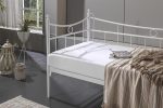 Daily Daybed Tek Kişilik Beyaz Metal Karyola - Görsel 3