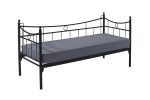 Daily Daybed Tek Kişilik Siyah Metal Karyola - Görsel 4