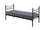 Daily Daybed Tek Kişilik Siyah Metal Karyola - Görsel 6
