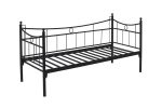 Daily Daybed Tek Kişilik Siyah Metal Karyola - Görsel 5