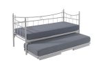 Daily Yavrulu Daybed-Yataklar Dahil-Çift Tek Kişilik Metal Karyola - Görsel 7