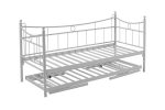 Daily Yavrulu Daybed-Yataklar Dahil-Çift Tek Kişilik Metal Karyola - Görsel 12