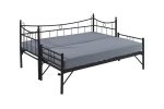 Daily Yavrulu Daybed-Yataklar Dahil-Çift Tek Kişilik Metal Karyola - Görsel 9