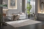 Daily Yavrulu Daybed-Yataklar Dahil-Çift Tek Kişilik Metal Karyola - Görsel 2