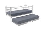 Daily Yavrulu Daybed-Yataklar Dahil-Çift Tek Kişilik Metal Karyola - Görsel 8