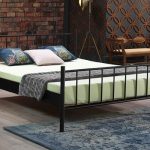 Falez Çift Kişilik Ferforje Siyah Metal Karyola