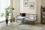 Forte Daybed Tek Kişilik Siyah Metal Karyola - Görsel 2