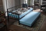 Glory Yavrulu Daybed-Yataklar Dahil-Çift Tek Kişilik Metal Karyola - Görsel 3