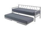 Glory Yavrulu Daybed-Yataklar Dahil-Çift Tek Kişilik Metal Karyola - Görsel 8
