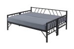 Glory Yavrulu Daybed-Yataklar Dahil-Çift Tek Kişilik Metal Karyola - Görsel 9