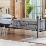 Hatkus Tek Kişilik Ferforje Siyah Metal Karyola