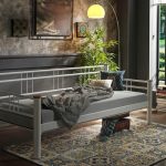 Kappis Daybed Tek Kişilik Beyaz Metal Karyola