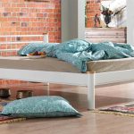 Kappis-S Çift Kişilik Ferforje Beyaz Metal Karyola