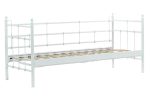 Lalas Daybed Tek Kişilik Beyaz Metal Karyola - Görsel 5