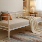 Soho Daybed Tek Kişilik Beyaz Metal Karyola