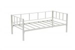 Titan Daybed Tek Kişilik Karyola Divan Sedir Beyaz 90x190 - Görsel 6