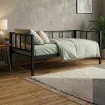 Titan Daybed Tek Kişilik Karyola Divan Sedir Siyah 90x190