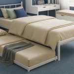 Titan Yavrulu Metal Karyola Beyaz 80x190-90X190