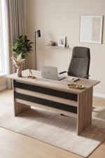 Vario A Ofis Çalışma Masası Meşe-Siyah VO1-OB